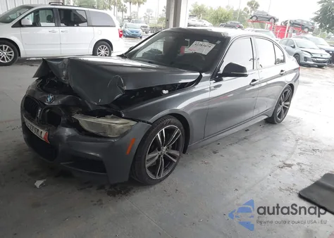 2015 BMW 335I z USA, uszkodzony, nr VIN WBA3A9C54FK472864